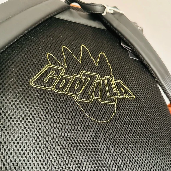 Loungefly NWT Godzilla Full Size Cosplay City in Flames Backpack - Picture 5 of 5